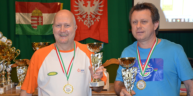 Kiss István és Mészáros György a szektorlabda Európa bajnokságon