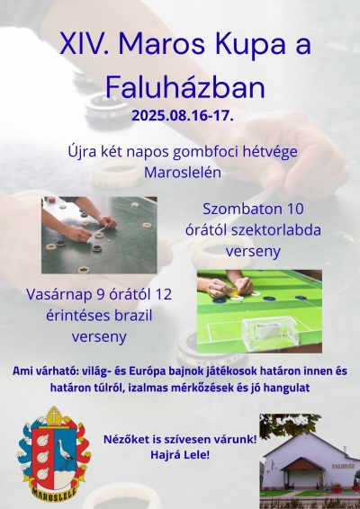 XIV Maros Kupa - Szektorlabda